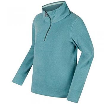 Regatta Solenne Half Zip Symmetry Fleece Forro Polar, Mujer, Verde