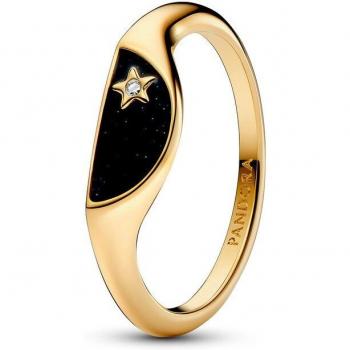Anillo Pandora ME Mitad Sello Esmaltado para Mujer 163325C01