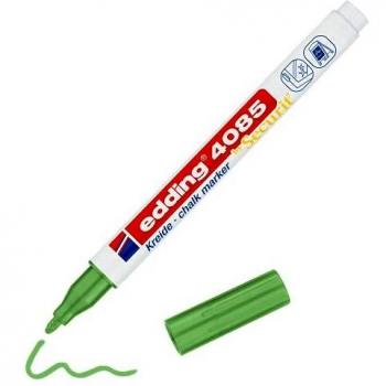Marcador de tiza Edding 4085, 1-2 mm, verde metalizado