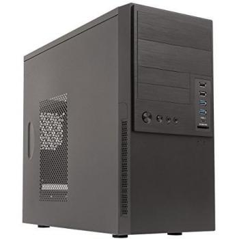 UNYKAch Caja de Ordenador Caviar 6K Pro Micro ATX con Conectividad 2 X 2.0 USB, 2 X 3.0 USB, 1 USB Type C y Lector De Tarjetas SD / Micro SD.