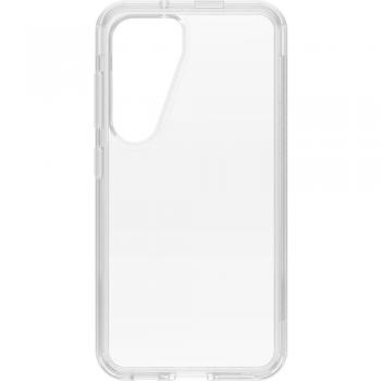 Funda OtterBox Symmetry Clear para Samsung Galaxy S23 - Resistente a Golpes y Caídas, Antimicrobiana, Testada 3X Estándares Militares, Transparente, Sin Embalaje Retail