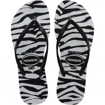 Chanclas de dedo de mujer Havaianas Slim Animals Glitter