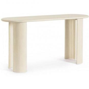 Consola de Madera Natural 147x45x76