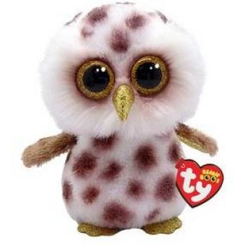 Peluche Beanie Boo Whoolie el Búho - 15 cm - Multicolor