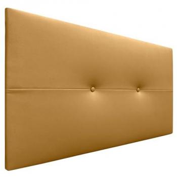 Cabecero Tapizado de Polipiel Dorado AQUALINE Pro 105x50cm para Camas 80/90/105 cm