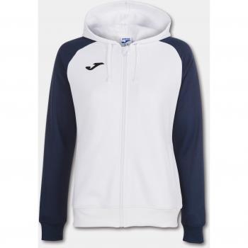 Chaqueta con capucha mujer Joma Academy IV blanco marino