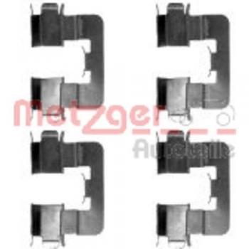Kit de accesorios para pastillas de frenos METZGER 109-1741