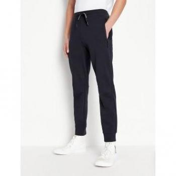 Armani Exchange Pantalón de Chándal para Hombre en Algodón Color Azul Marino