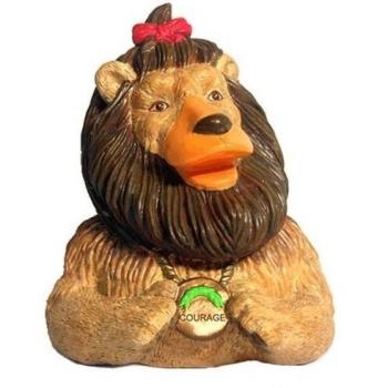 Celebriducks 81010 Le-n Cobarde de El Mago de Oz Pato de goma