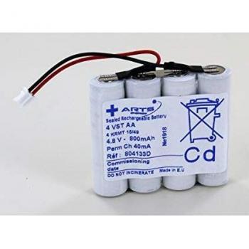 SAFT - SAFT 4.8V 800mAh batería de Bloques autonomos de alumbrado de Seguridad