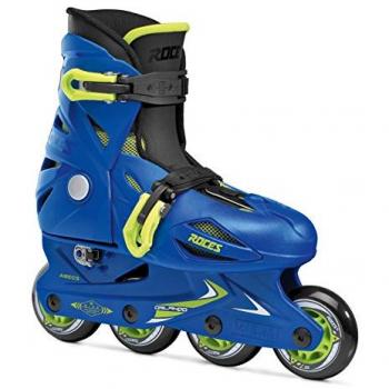 Roces Patines En Línea Orlando III, Mujer, Juventud Unisex, Blue-Lime, Talla 30