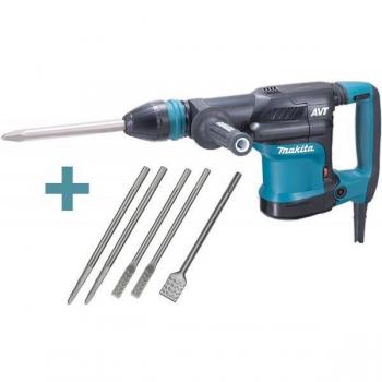Makita HM0871C Martillo Demoledor SDS-Max 1100W AVT 5,6Kg con Maletín