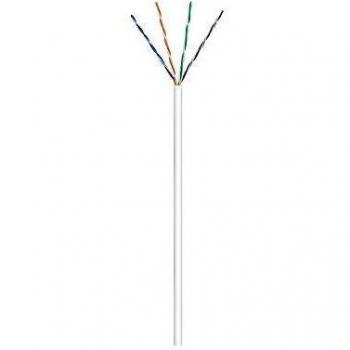 Cable de Red Cat.6 U/UTP 100m Blanco AWG 24/7