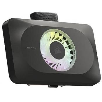 Corsair iCUE LINK XG3 RGB HYBRID GPU Bloque de Agua para 4070/4070Ti - Refrigeración por agua, compatible con NVIDIA GeForce RTX 4070 y 4070 Ti, iluminación RGB personal