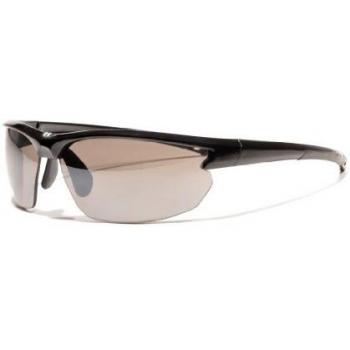Bliz Active Motion - Gafas de Sol Negro Metallic Schwarz mit Smoke/Flash Spiegel-Gläsern Talla:Talla única