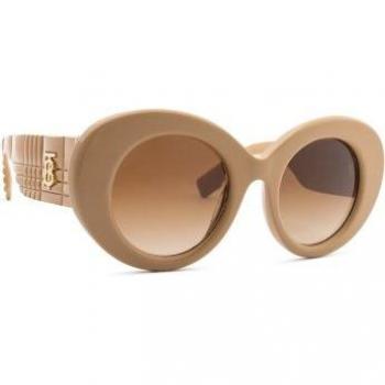 Burberry Margot 0BE4370U 399013 49 Sunglasses Burberry BE4370U col. 399013 Woman Round Beige