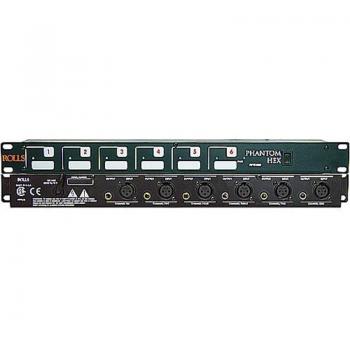 2022 Rolls RPB486 Phantom Hex 6-Channel Phantom Power Supply