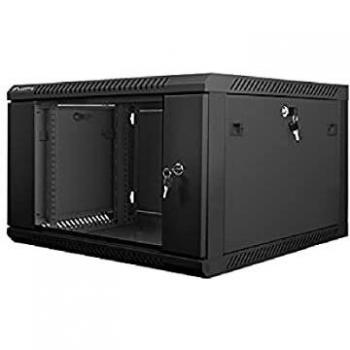 Lanberg - rack cabinets - Lanberg Wall-Mounted Rack 19'' demounted Flat Pack 6u/600x600mm Black