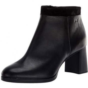 CAMPER Kara Women's Black Smooth Leather Ankle Boots Size 41