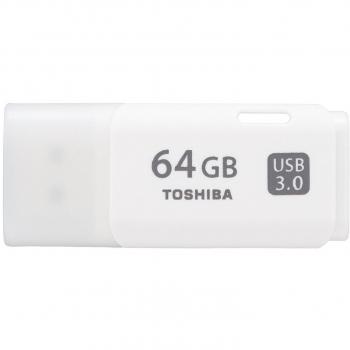 Toshiba TransMemory U301 - Memoria USB de 64 GB, color blanco