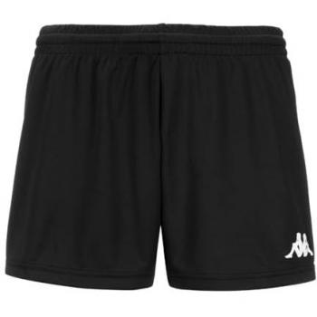 Shorts Kappa Borda para Mujer - Negro