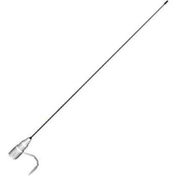 Banten Antena VHF para Barcos a Motor Tipo Látigo Frecuencia AIS Rosca 1 Pulgada 14 Hilos 1 Metro 3DB 50Ohm Acero Inoxidable Modelo 0355-6