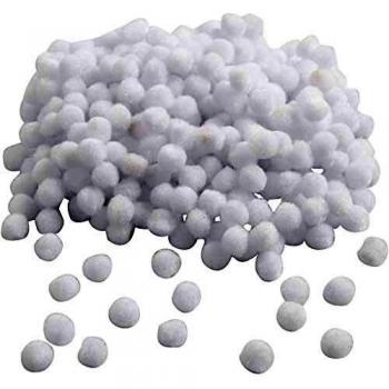 Pompones 10 mm Blancos, 450 Piezas