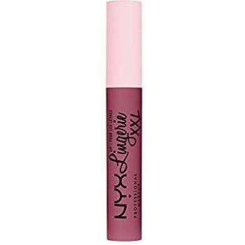Nyx Professional Makeup Lip Lingerie XXL, Labial Líquido Mate de Larga Duración, Fórmula Vegana, Tono Unlaced, 4 ml