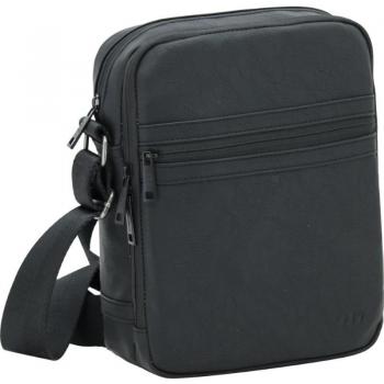 Bandolera Lois Grant para Hombre en Polipiel Marrón Ajustable Pequeña 310219