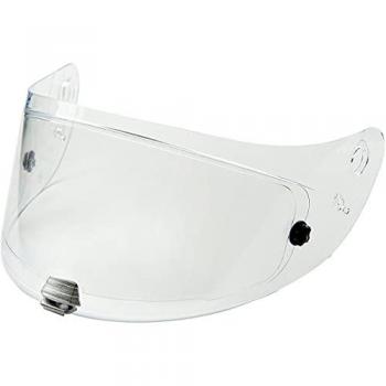 HJC Pantalla HJ-25 Pinlock Preparado Clear (HHJ25G3001000) - Visera transparente para casco R-PHA MAX EVO, compatible con modelos HJ-25, diseñada para ofrecer alta resistencia a rayones
