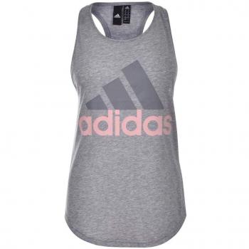 Adidas ESS Lin Lo Camiseta, Mujer, Gris