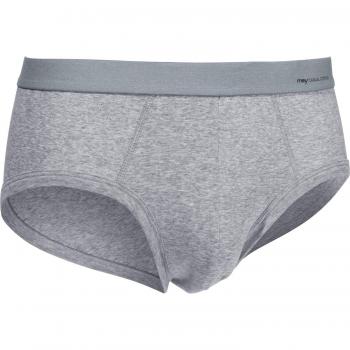 Mey Casual Cotton Men's Briefs Light Grey XXL (8-Pack)