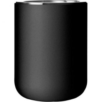 men-u Menu 7700509 soporte para cepillos de dientes negro 8,5 x 8,5 x 11 cm