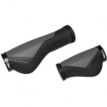 T-one Unisex - Adultos Ripple Ergo Manillar, Negro, 1 Talla