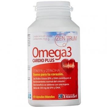 Zentrum90 Omega 3 Cardio Plus Aceite de pescado - 60 cápsulas