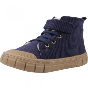 Botín para niño Garvalin 241321B de pana azul, talla 26 EU