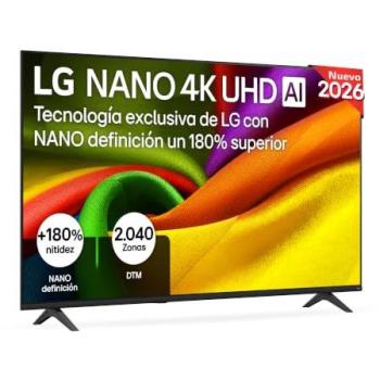 Televisor LED LG 65NU850B6LA, 65 pulgadas, Ultra HD 4K, Smart TV, Procesador Inteligente α7 AI Gen9, HDR10 Pro, NanoCell, WiFi, Negro