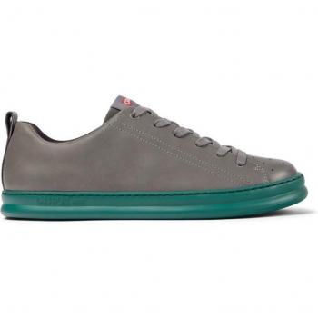 CAMPER Runner Sneakers for Men in Grey Smooth Leather - Size 39