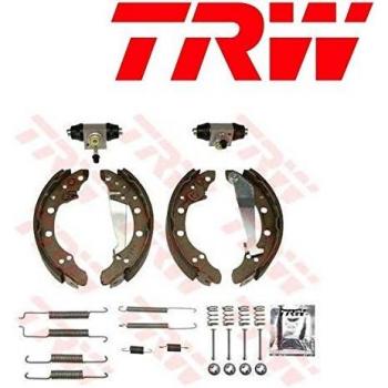 Juego de zapatas de freno TRW BK1505 para Volkswagen Golf 2 y Jetta 2 con cilindro de rueda