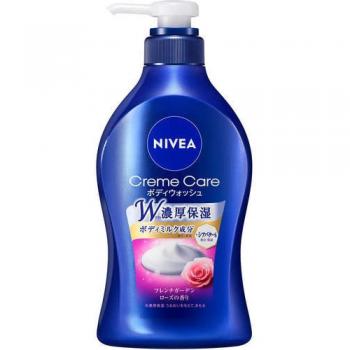 Nivea Cream Care Body Wash French Garden Rose Fragrance Pump 480mL