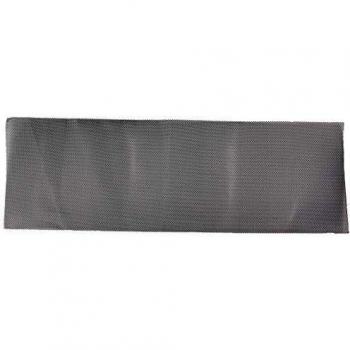 Racing. Parrilla negra con forma de diamantes pequeños de 100 x 33