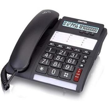 SWITEL TF535 Negro - Teléfono