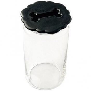 United Pets Tarro para Chucherías, Negro, S
