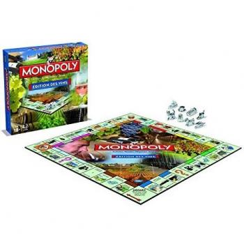 Juego de Mesa Winning Moves MONOPOLY Editions des vins (FR) - ¡Descubre los Sabores del Vino!