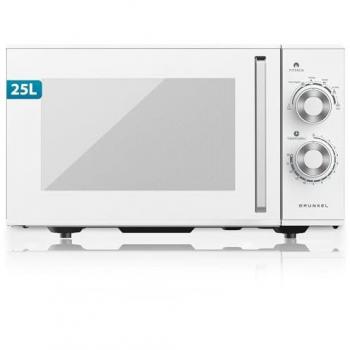Microondas Grunkel MW-25MG Sin Grill 25L 900W Blanco