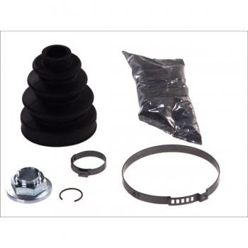 Kit de fuelles para eje de transmisión SPIDAN 21265, incluye fuelles de goma, abrazaderas metálicas, resistente a altas temperaturas y condiciones extremas, diseñado para vehículos específicos, fácil instalación