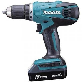MAKITA DF457DWE3 Herramienta, 18 V, Negro