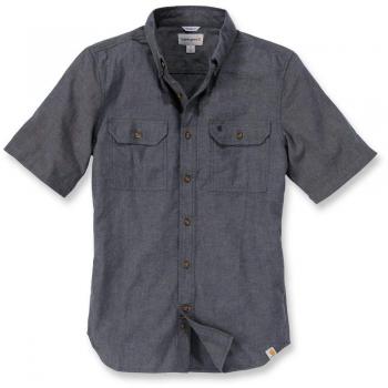 Carhartt Hemd Fort Solid, Farbe:black chambray;Größe:XXL