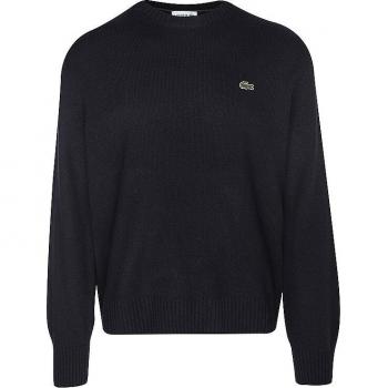 Lacoste Classic Blue Knit Pullover for Men, Size XXXL with Crocodile Embroidery