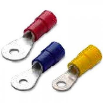 Conjunto de Terminales Occhiello Azul para Cable 1,5-2,5 mm - 100 Piezas - 8 mm